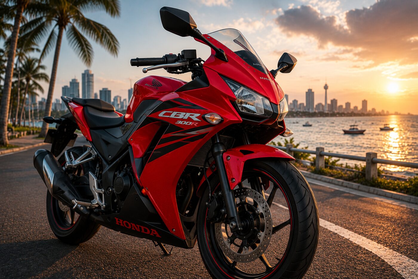 Conquer the Road on the Powerful Honda CBR300R