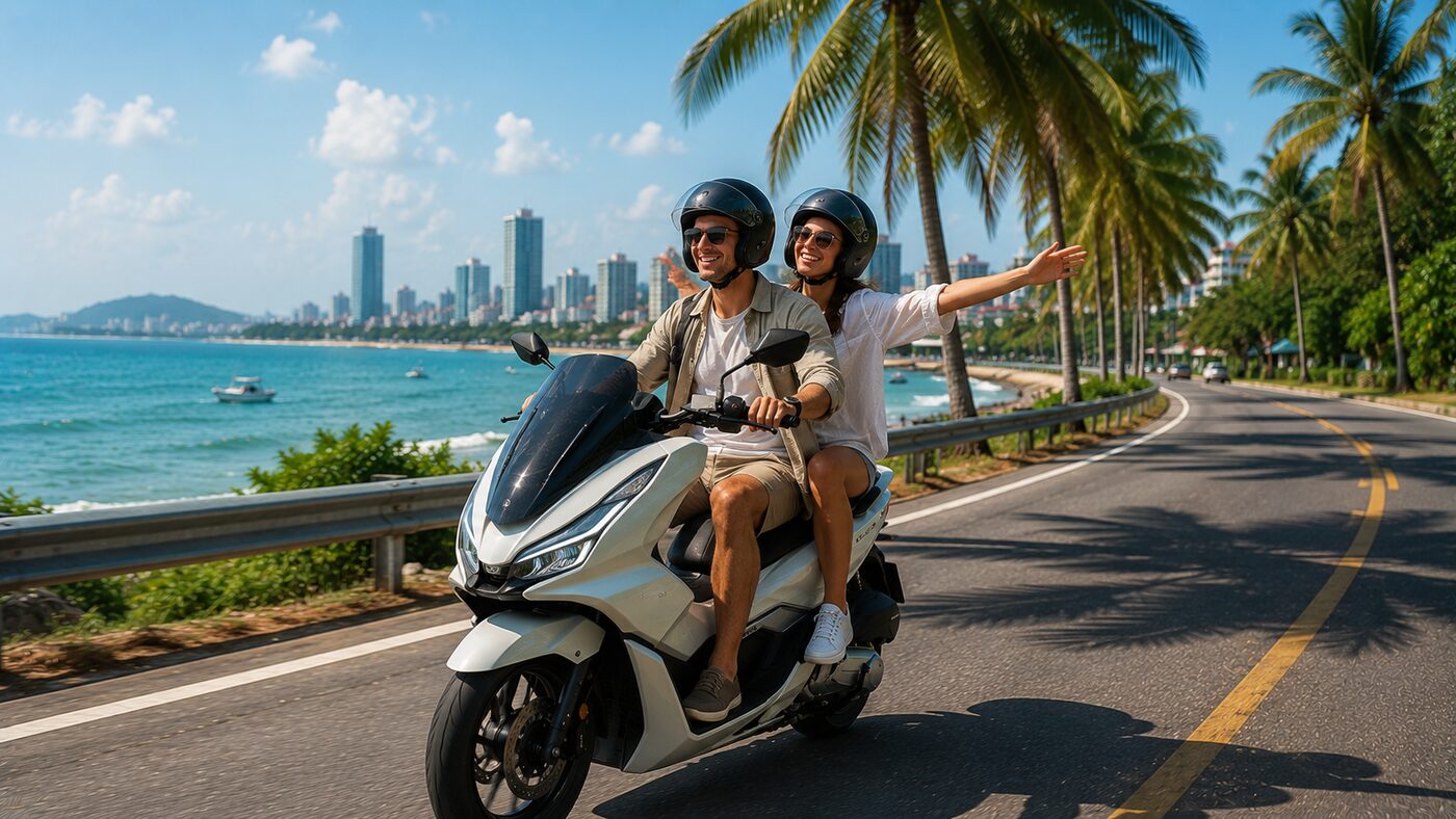 Experience the freedom of travel: Rent scooters and motorcycles in Pattaya
