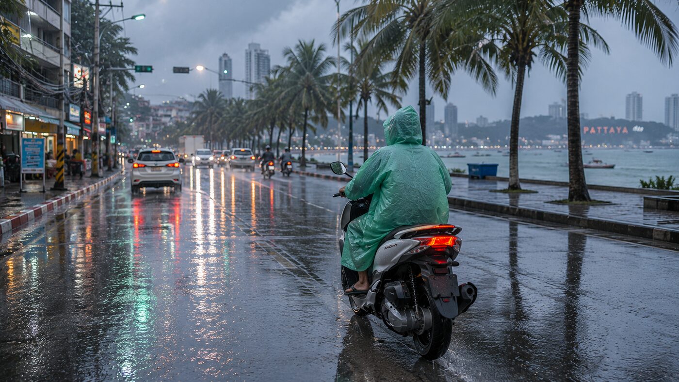 Mastering Motorcycle Riding During Rainy Season: Your Path to Safety in Pattaya